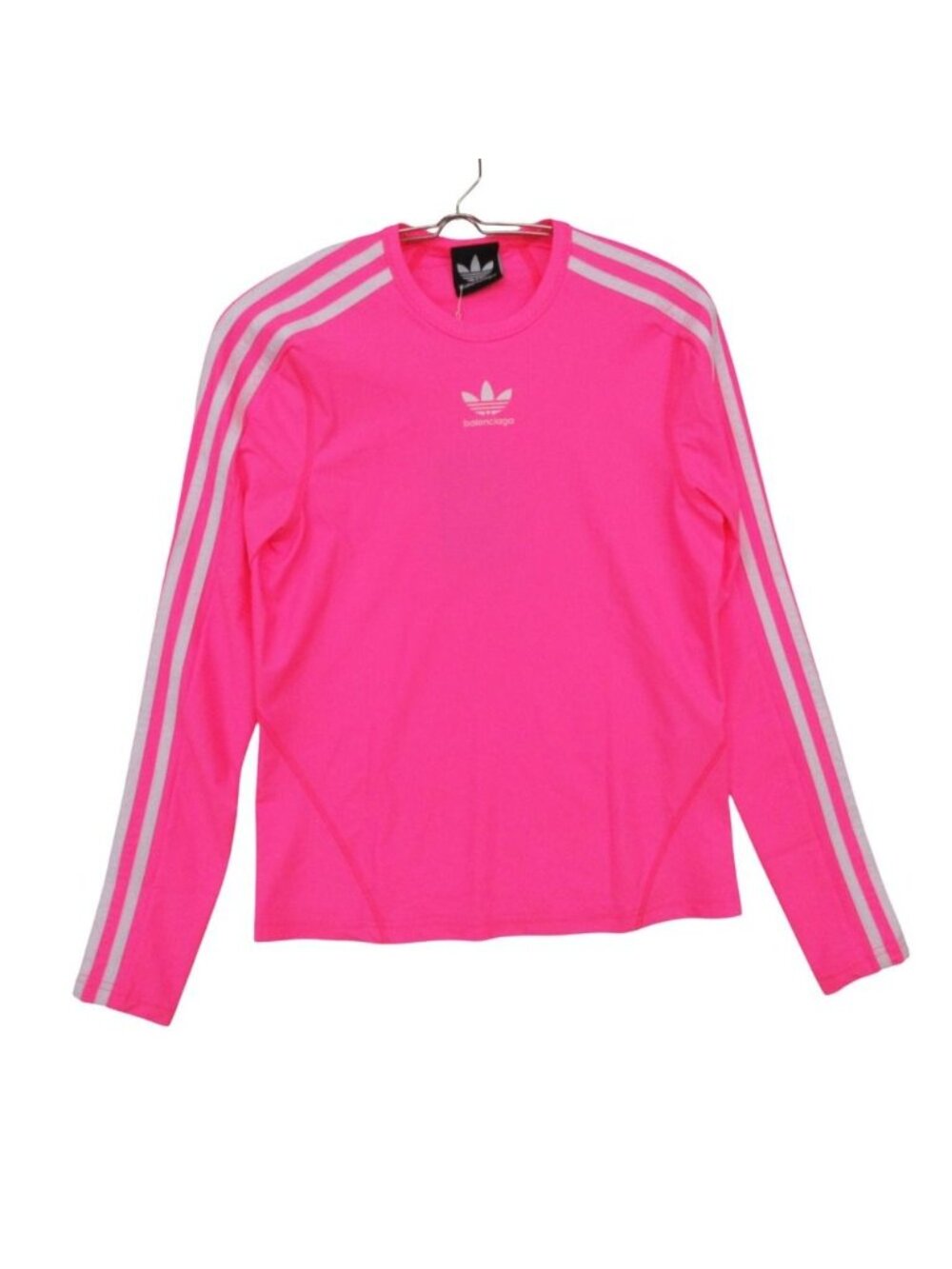 Balenciaga x Adidas Top Long Sleeve Top Sports Pullover Pink LL Sweater